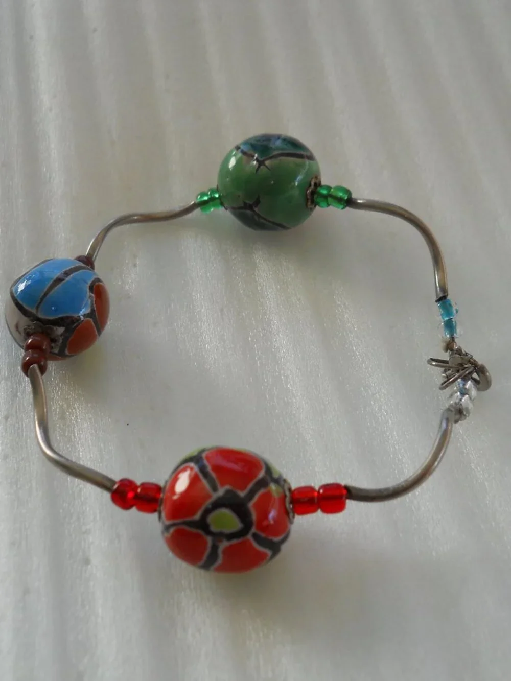 Big Round Beaded Bracelet  930